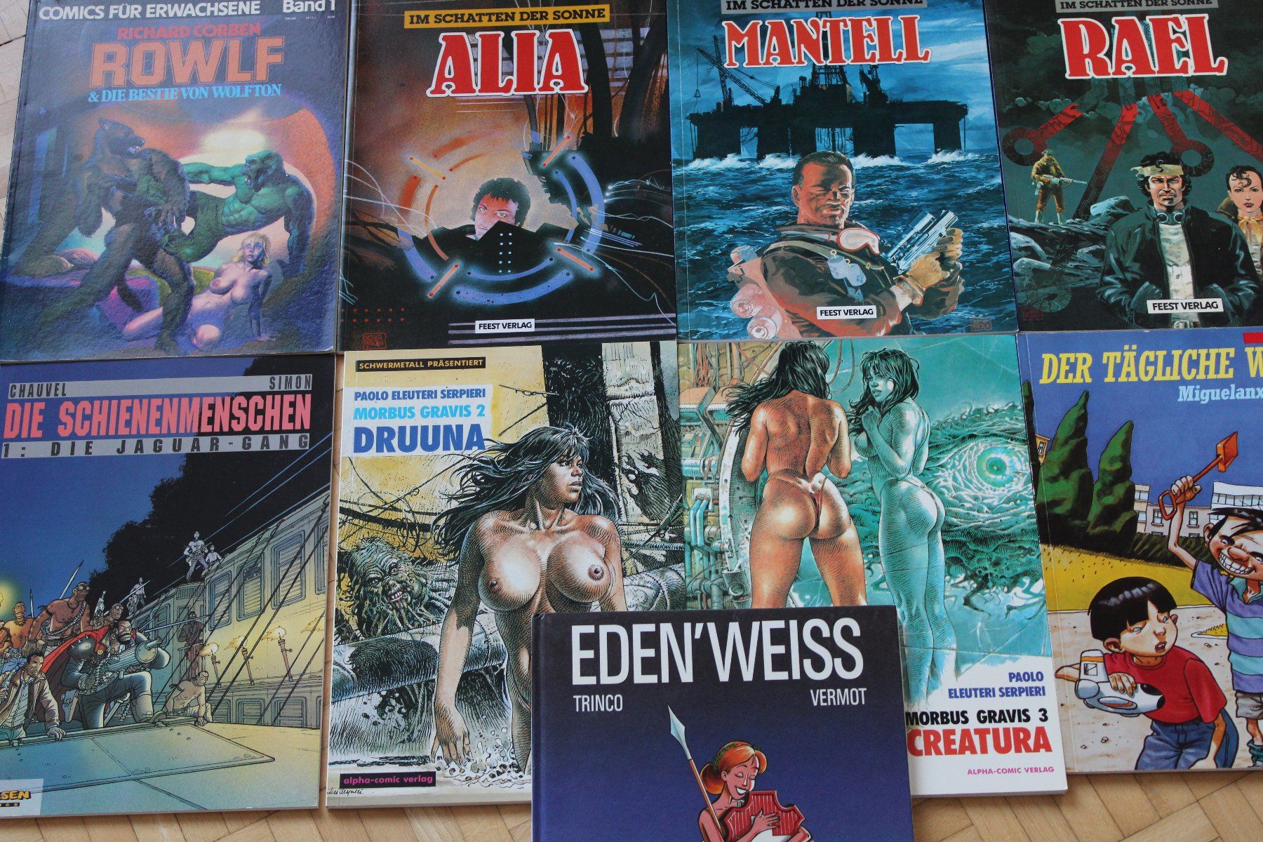 Comics: Comics Konvolut mit Comics aus den 80-er Jahren – Gebraucht aus Zürich von adamhasler