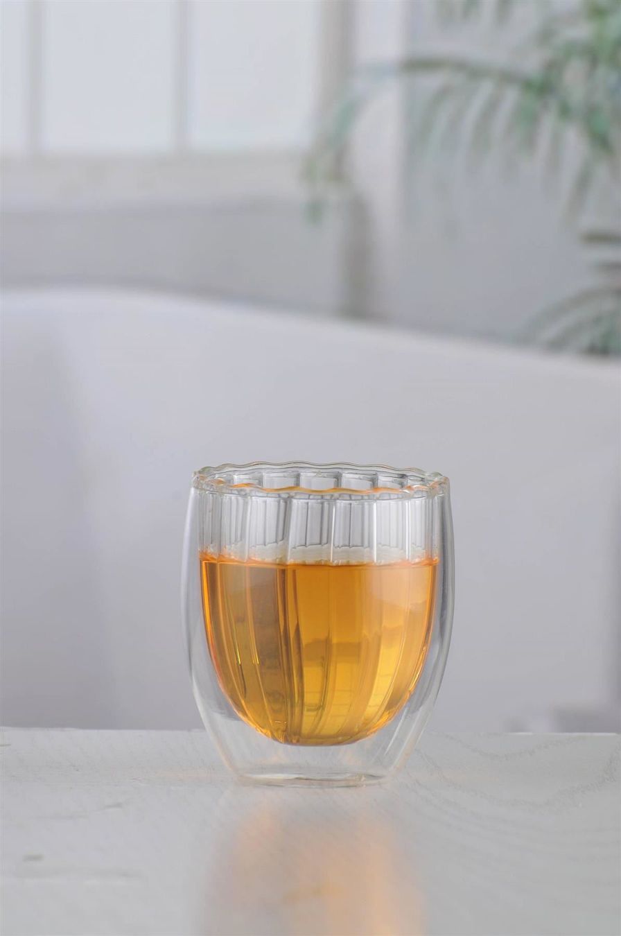Bicchieri: Tee- oder Kaffeeglas (4 Stück) – Nuovo (secondo la descrizione) da Bischofszell venduto da content-trade