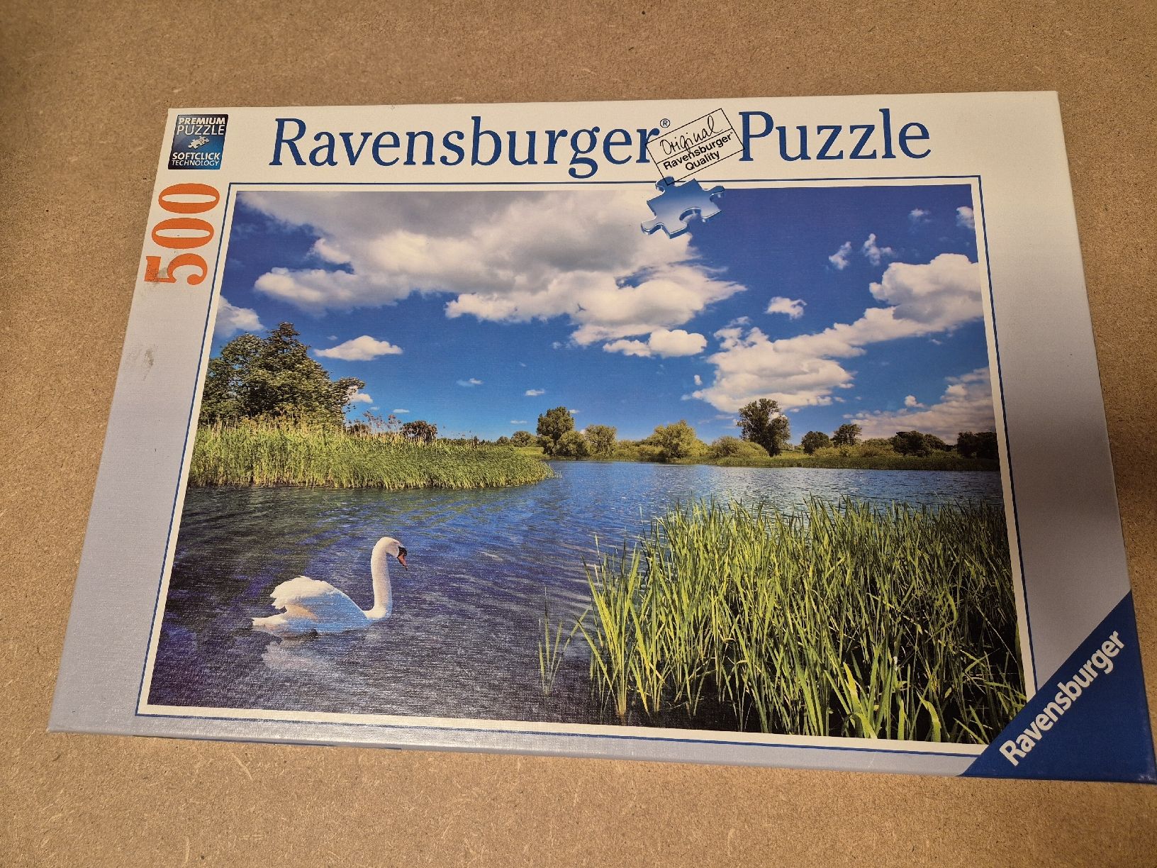 Puzzle: 500er Puzzle: Schwanenidylle – Usato da Burgdorf venduto da Sommer202