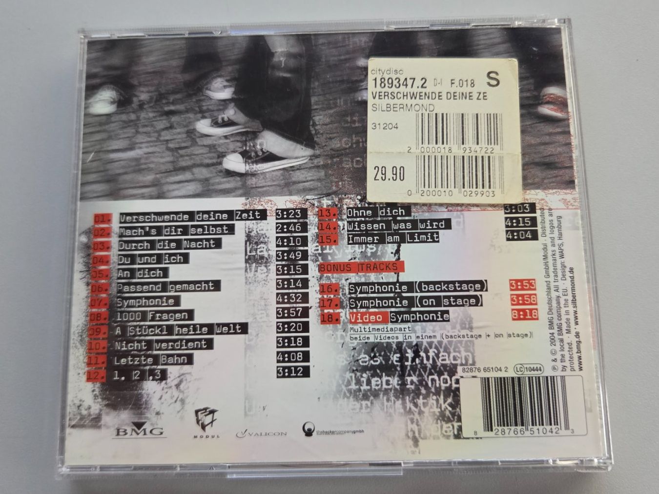 CDs: CD Silbermond - Verschwende Deine Zeit – D'occasion à Schaffhausen par Kellerrassel 2
