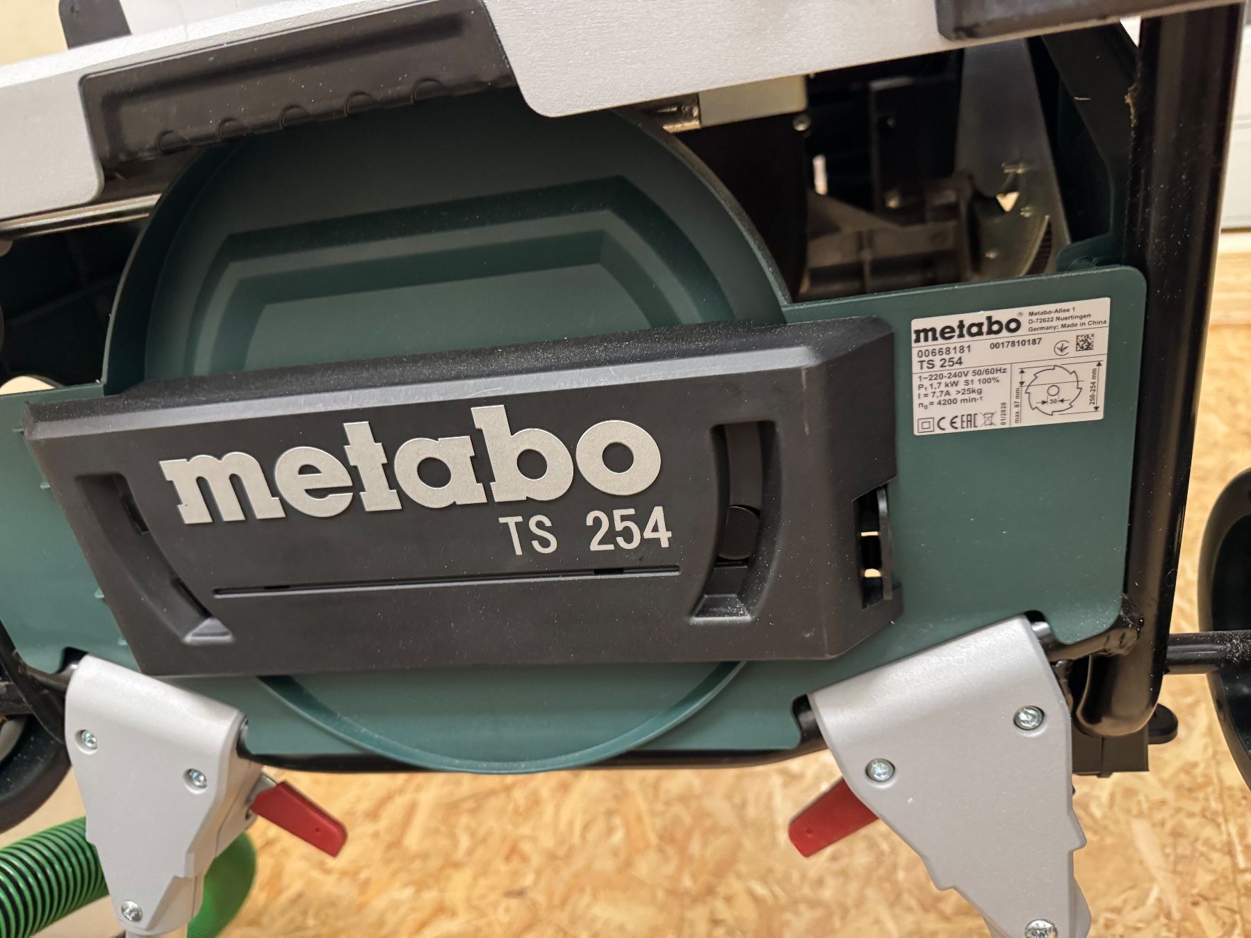 Metabo Sägen: Metabo TS 254 – Neu (gemäss Beschreibung) aus Cheyres von Floflo1468 4