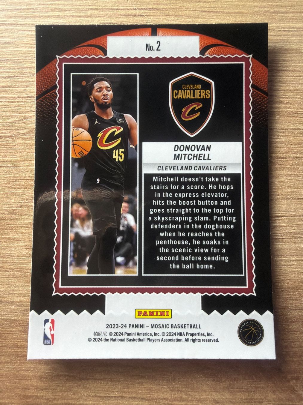 Cartoline: NBA Donovan Mitchell Jam Masters Mosaic 23/24 – Usato da Netstal venduto da Clutch79Cardz 1