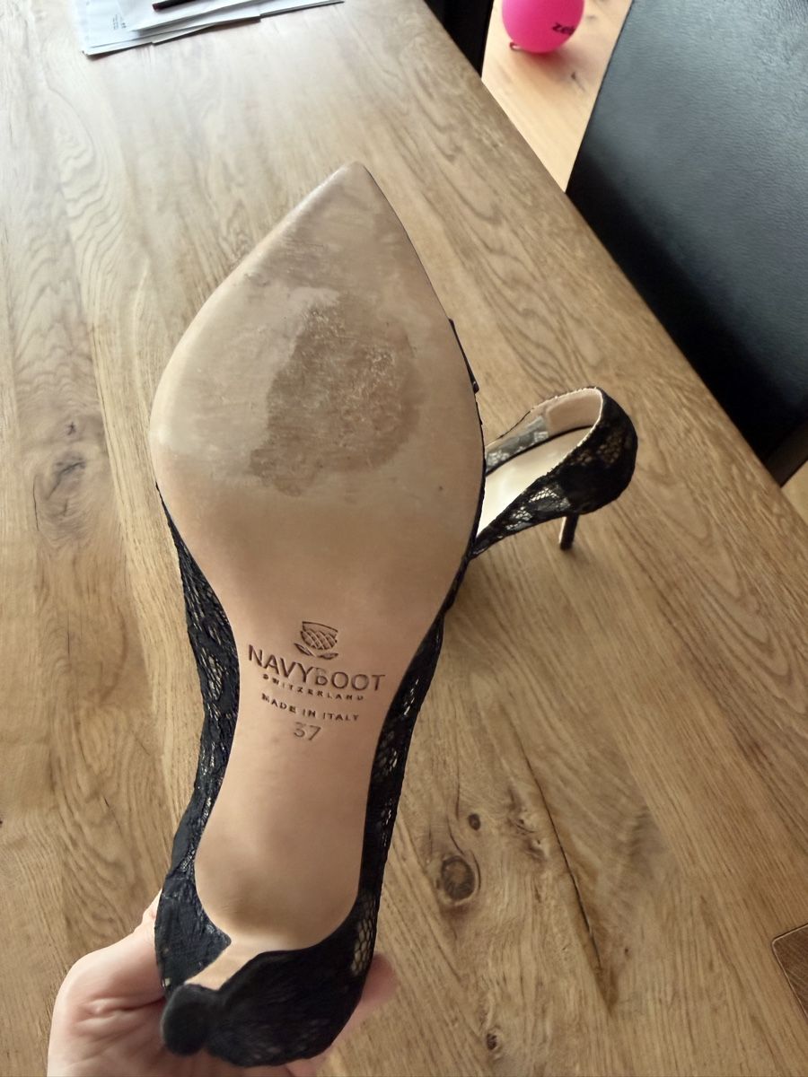 Scarpe da donna: Navyboot Heels, shoes, Size 37 Black  – Nuovo (secondo la descrizione) da Küssnacht am Rigi venduto da Natul 4