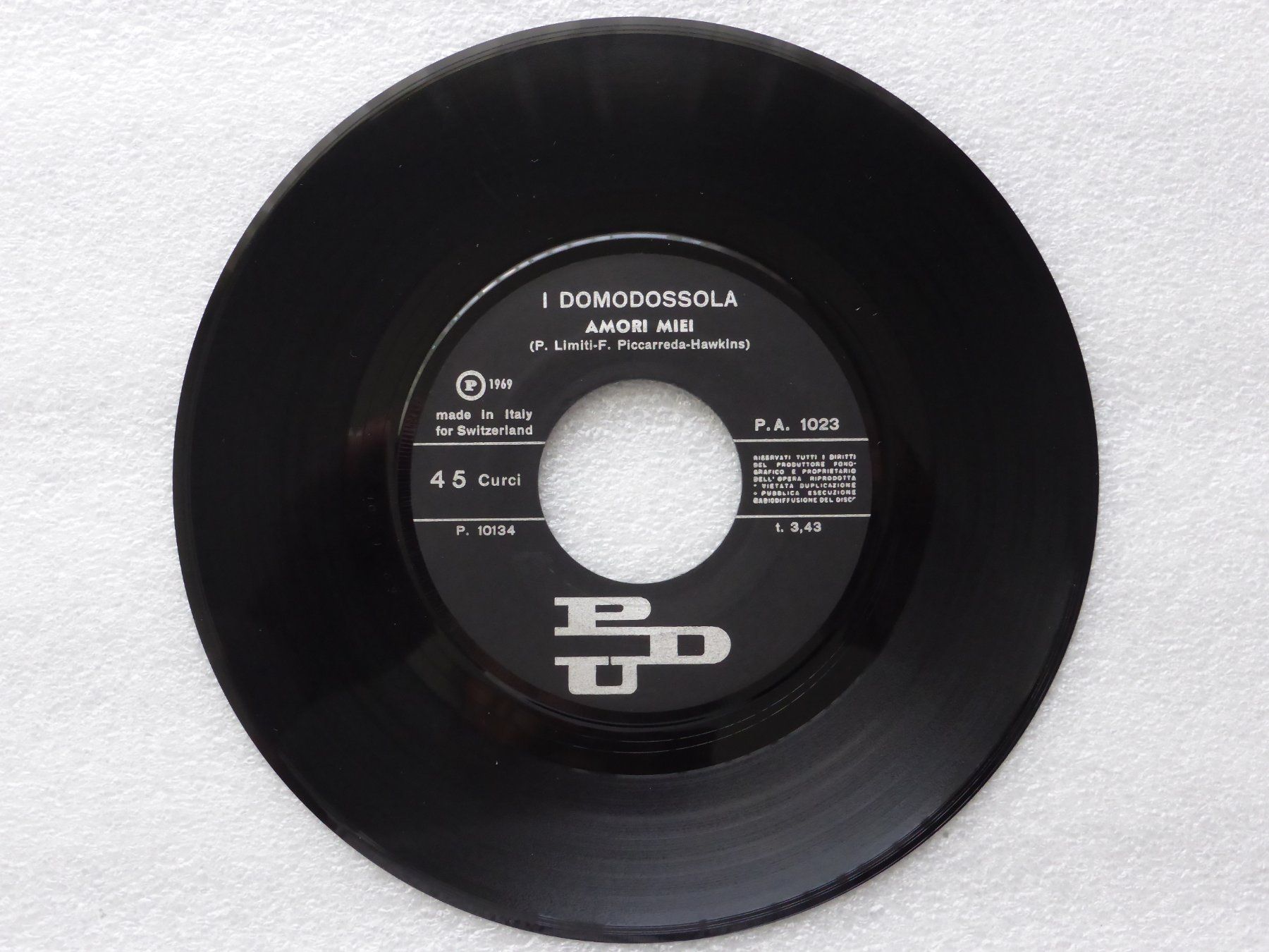 Dischi in vinile: Vinyl Single   I DOMOODOSSOLA – Usato da Küssnacht am Rigi venduto da Mondkinder 1