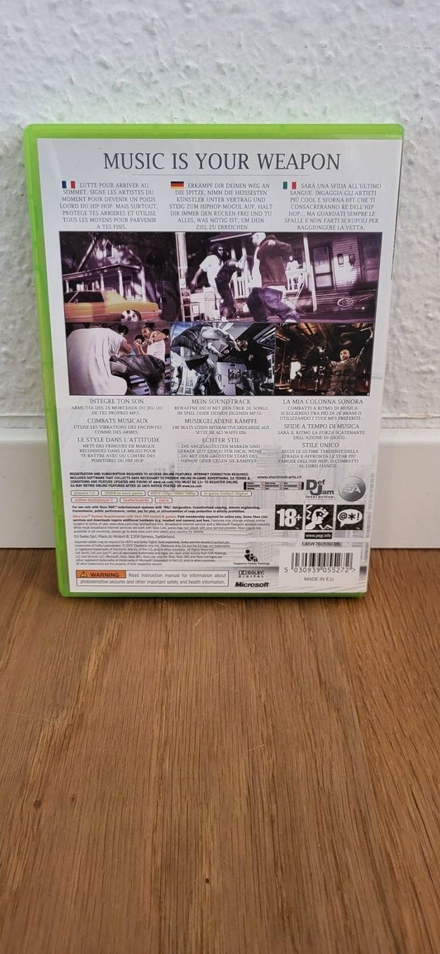 Microsoft Giochi: Xbox 360 - Def Jam Icon – Usato da Münsingen venduto da DigitaleSpielecke 1