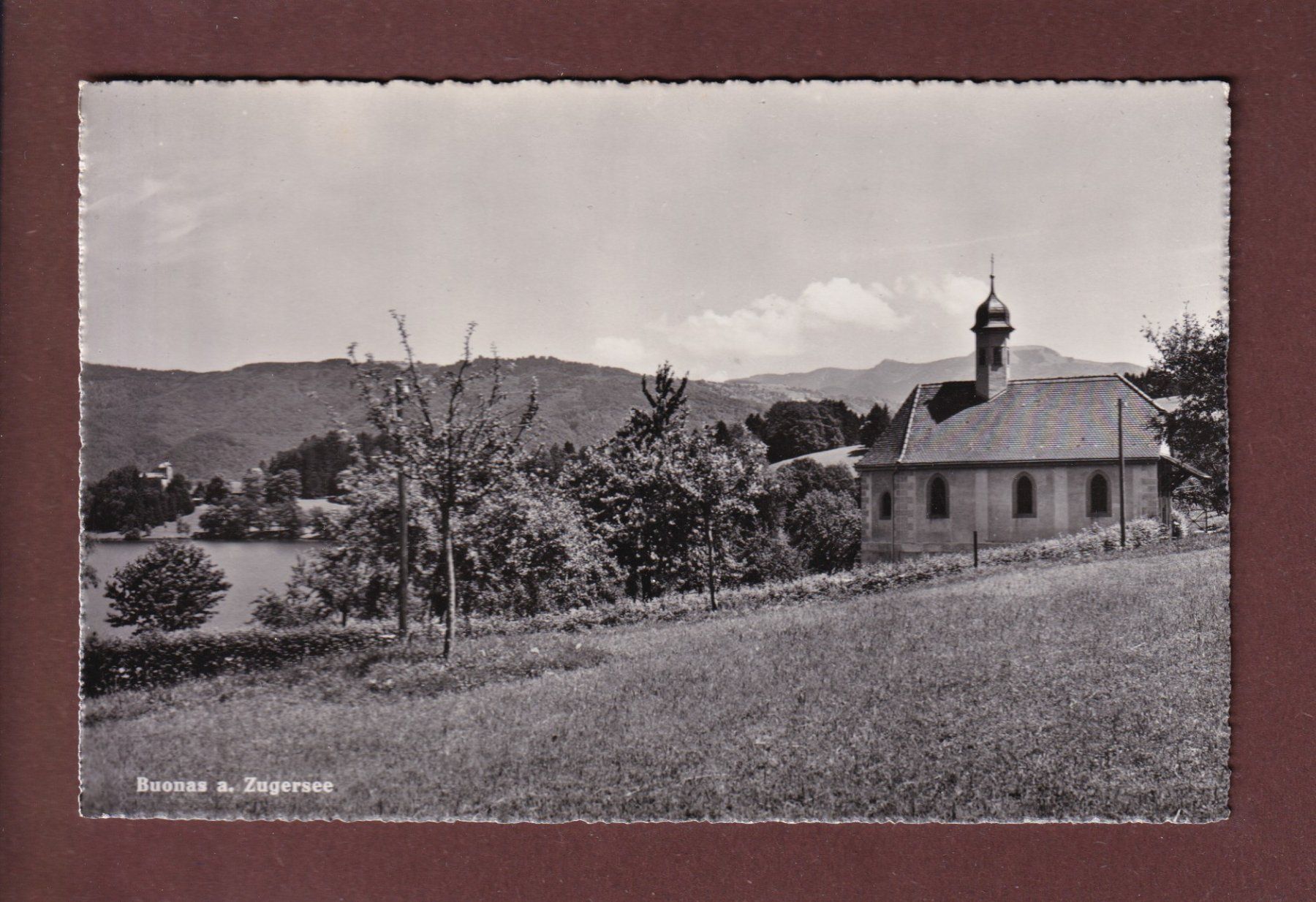 Cartoline postali: BUONAS am Zugersee – Usato da Pully venduto da nicecards
