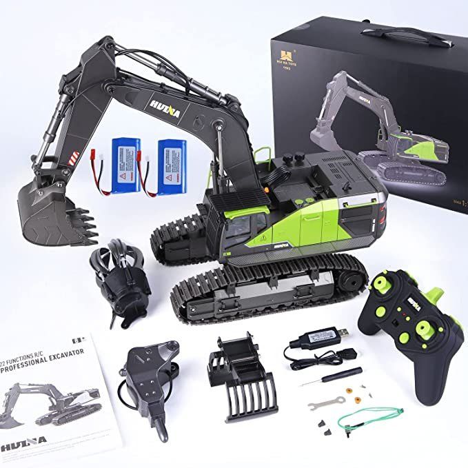 RC Modellbau: Ferngesteuerter Huina 1593 RC-Bagger – Neu und originalverpackt aus Hochdorf von