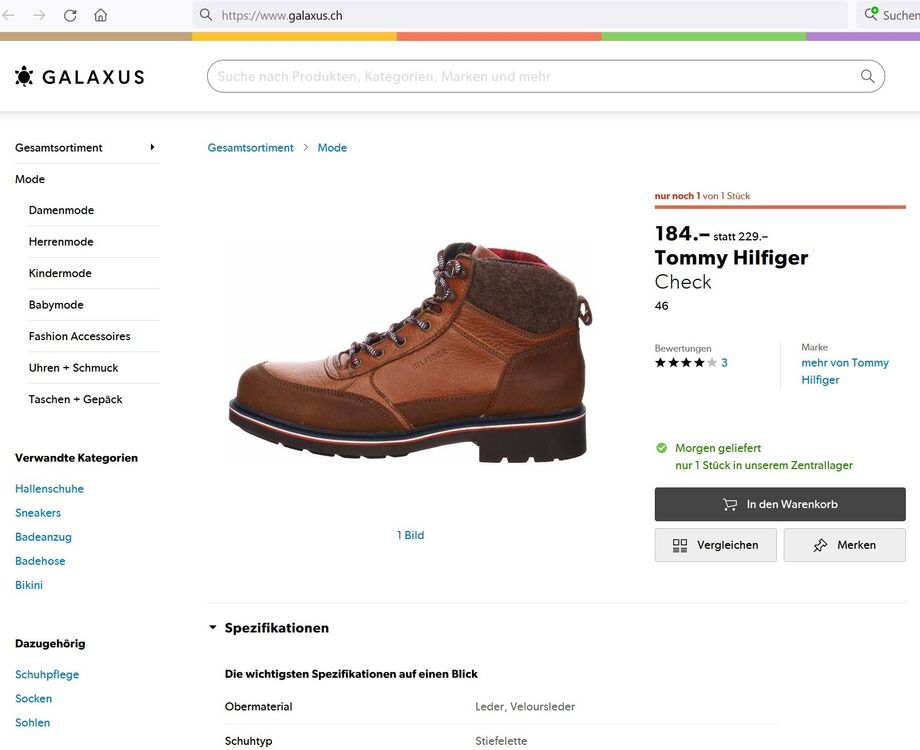 hilfiger winterschuhe