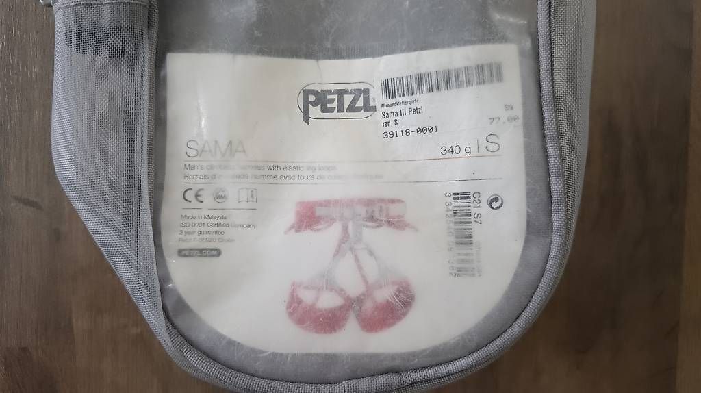 Attrezzatura da arrampicata: Petzl SAMA Grösse S – Usato da Linthal venduto da StuessiLinthal 2