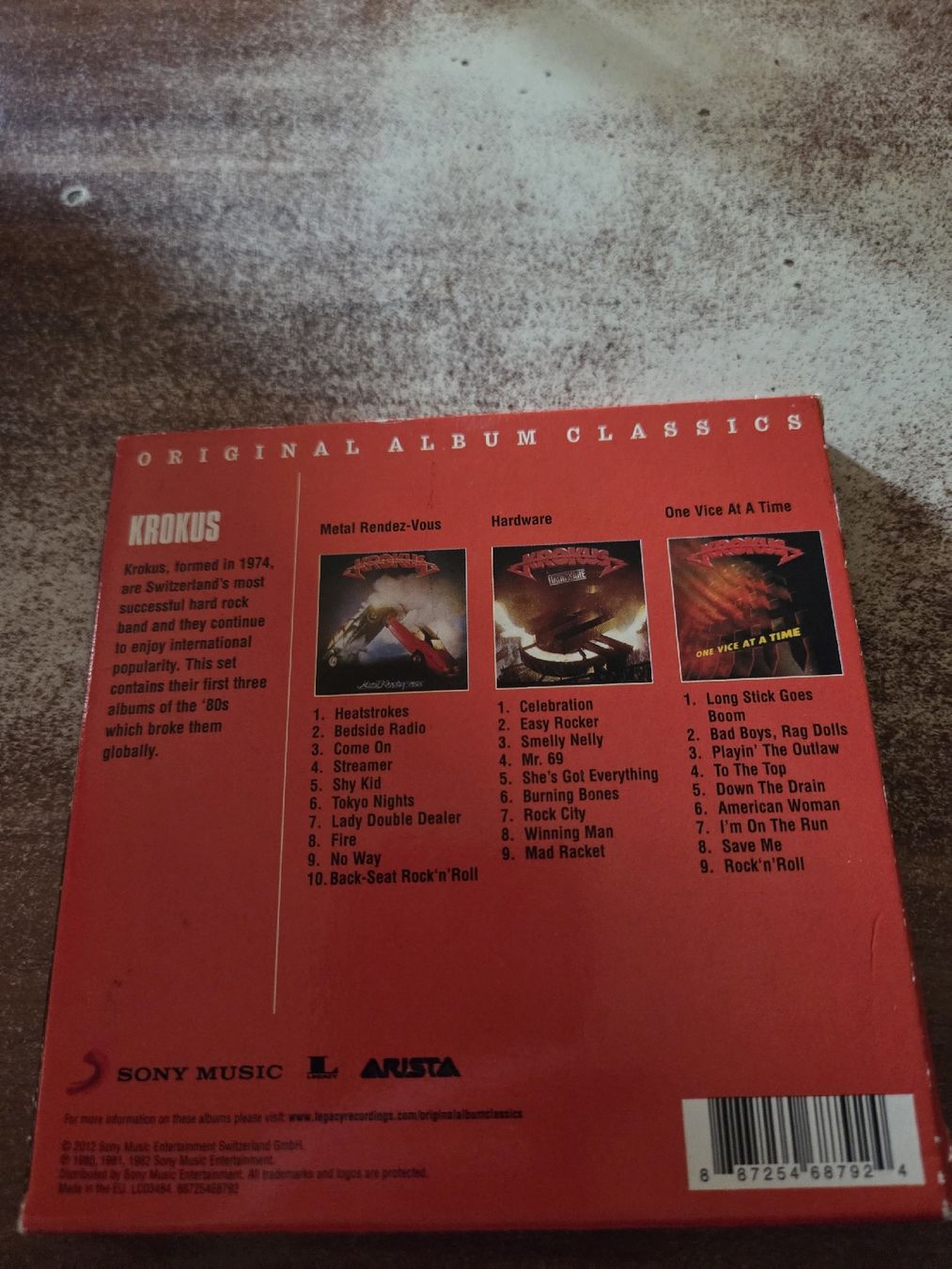CD: Krokus - Original Album Classics – Usato da Wattenwil venduto da Mage66 1