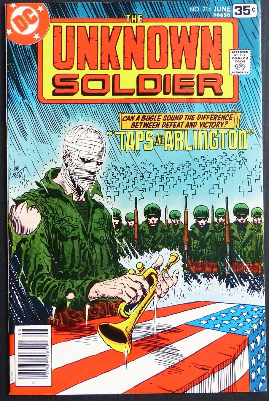BD: UNKNOWN SOLDIER 216 OUR FIGHTING FORCES 146 WAR JOE KUBERT – D'occasion à Lugano par YouWantUS 1