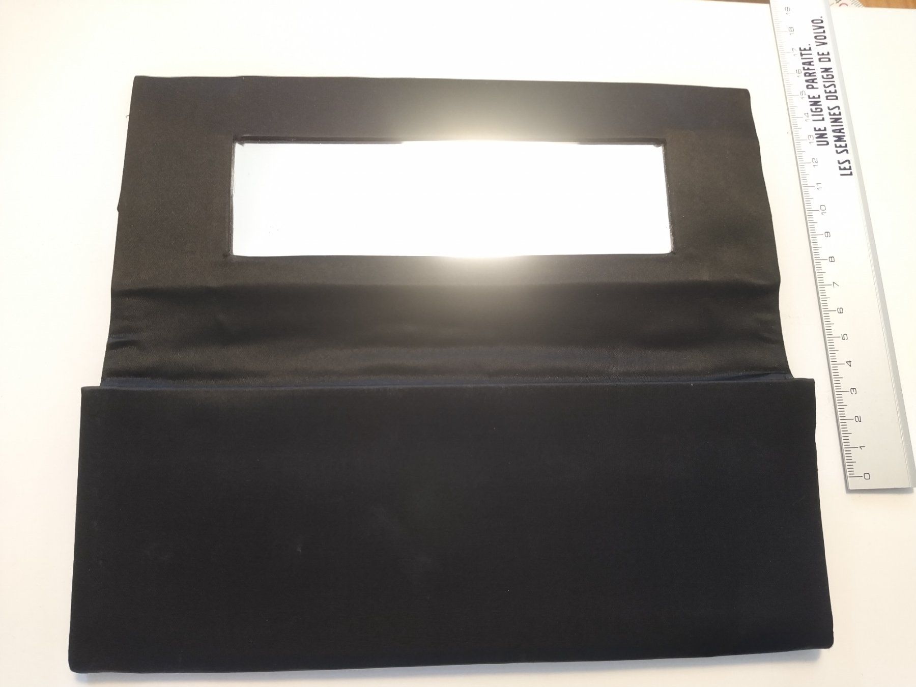 Borse da donna: Pochette nera in raso – Usato da Figino venduto da Palotta 2