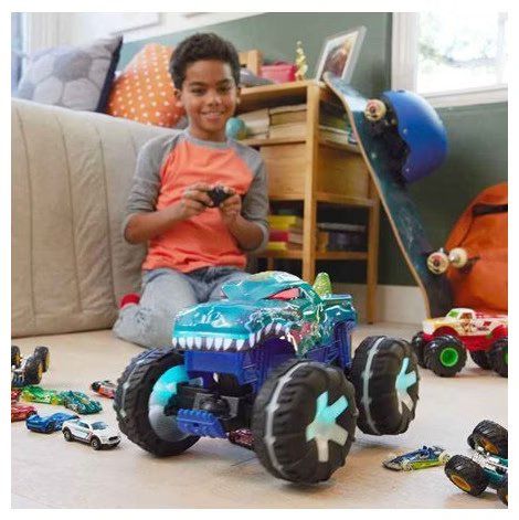 Hot Wheels Giocattoli: Hot Wheels Mega-Wrex Ferngesteuertes Action-Auto – Nuovo e nell'imballaggio originale da Oensingen venduto da Liquidations-Shop 5