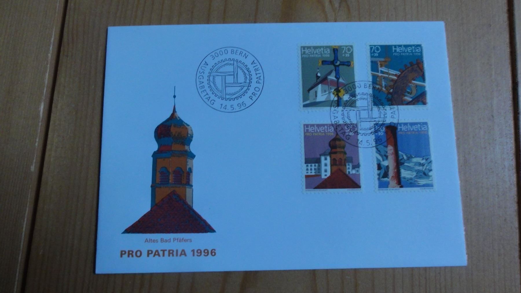 Tous les timbres: pro patria 1996 – Neuf (Voir description) à liestal par makai05