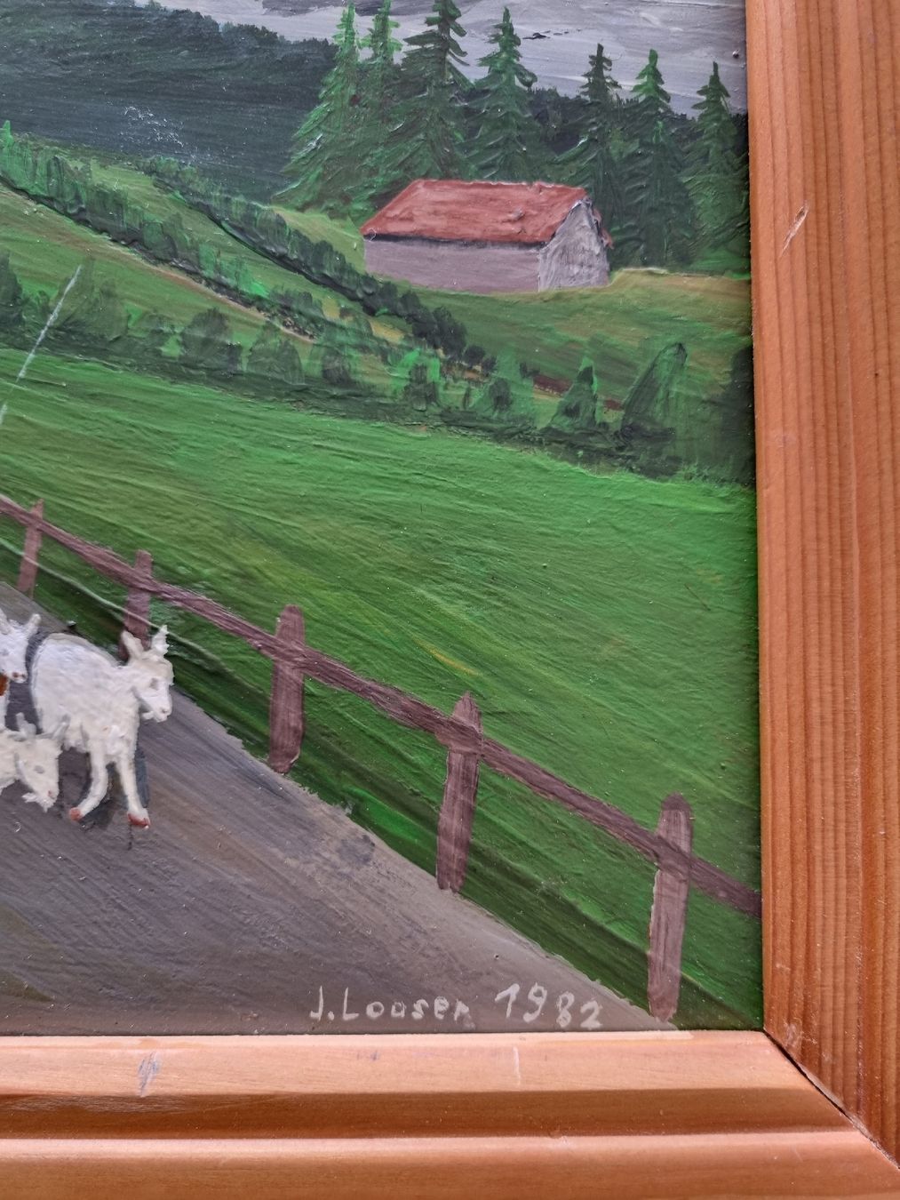 Dipinti: Appenzellersenntumsbild von J.Looser 1982 – Usato da Abtwil SG venduto da danikari 1