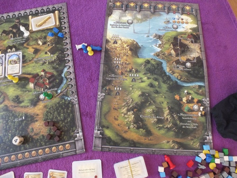 Spiel Die Säulen der Erde +Erweiterung Kaufen auf Ricardo