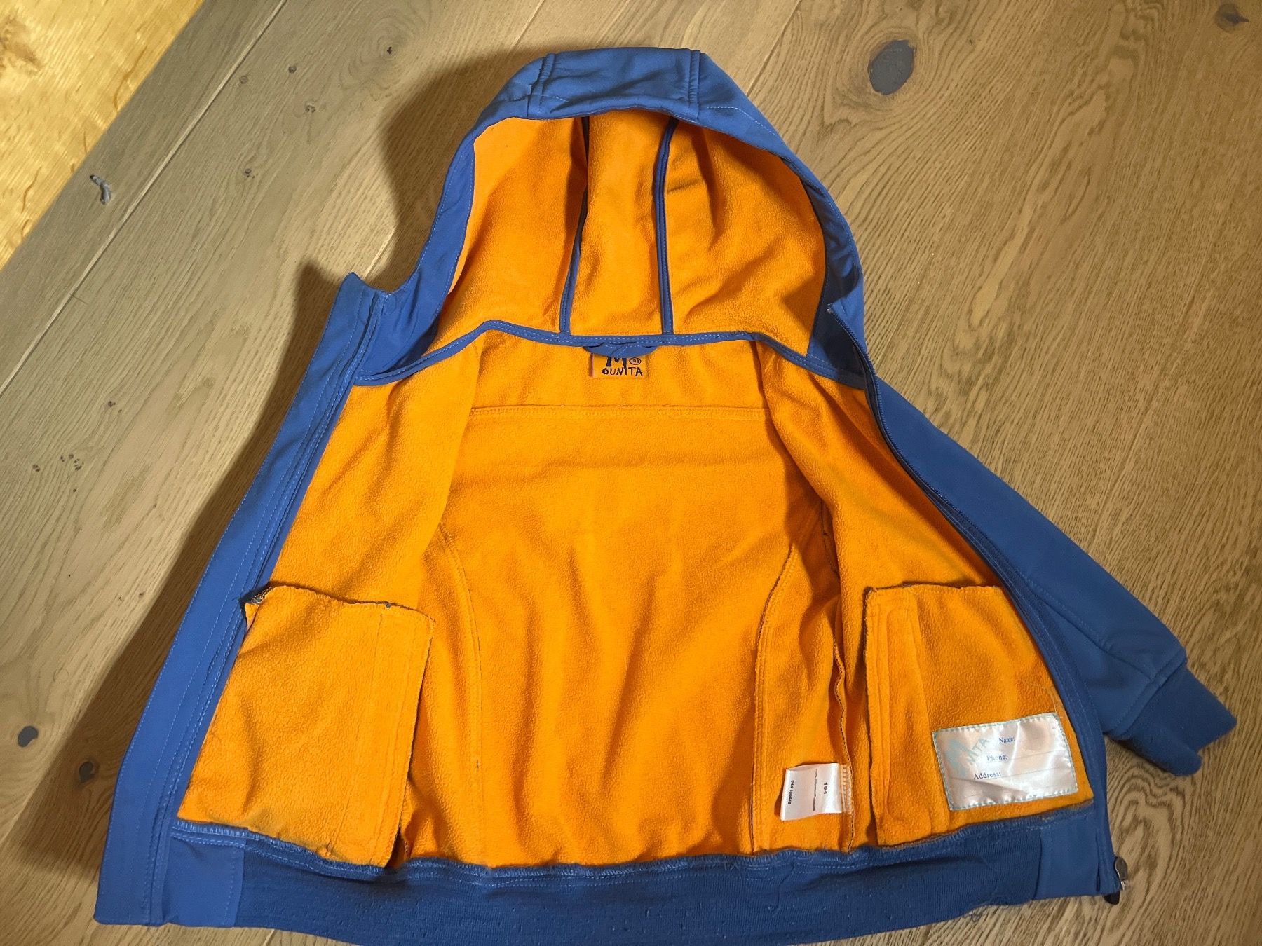 Giacche & Cappotti: Softshelljacke Softschell blau Gr 104 👶 – Usato da Oensingen venduto da katepe 1