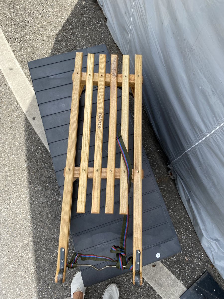 Davos Slitta: Schlitten Davos Holz – Usato da Glattbrugg venduto da Pischte.Brockenhaus 7
