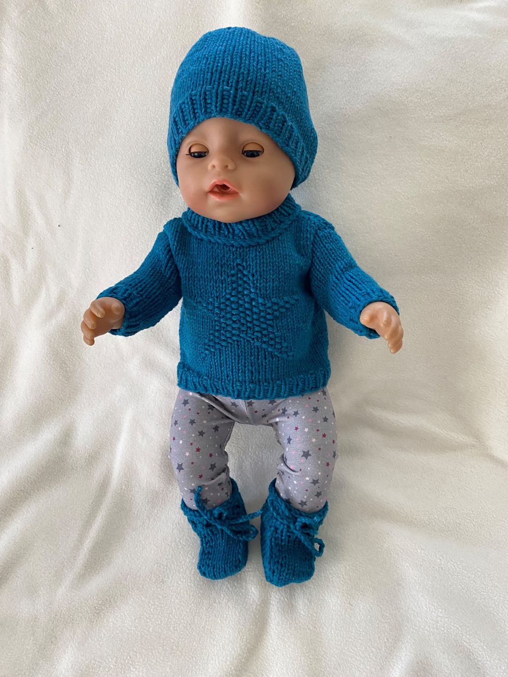 Puppen: Garnitur Baby Born 43 cm – Neu (gemäss Beschreibung) aus Roggwil TG von Strick-Fee 3