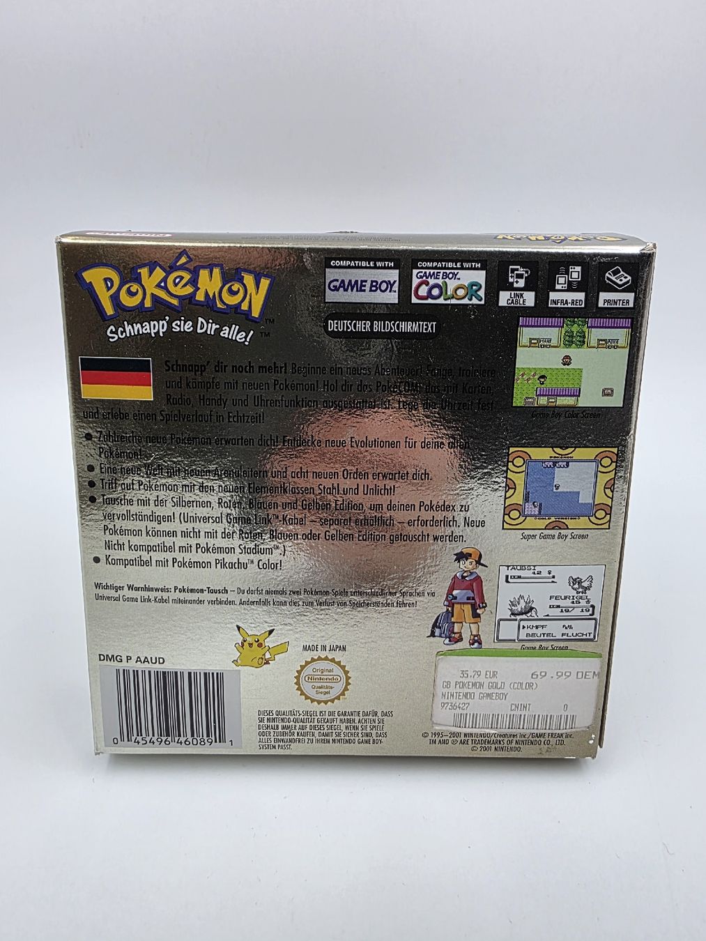 Pokémon Giochi: Pokemon Goldene Edition OVP GameBoy – Usato da Herisau venduto da ZelliZone 1