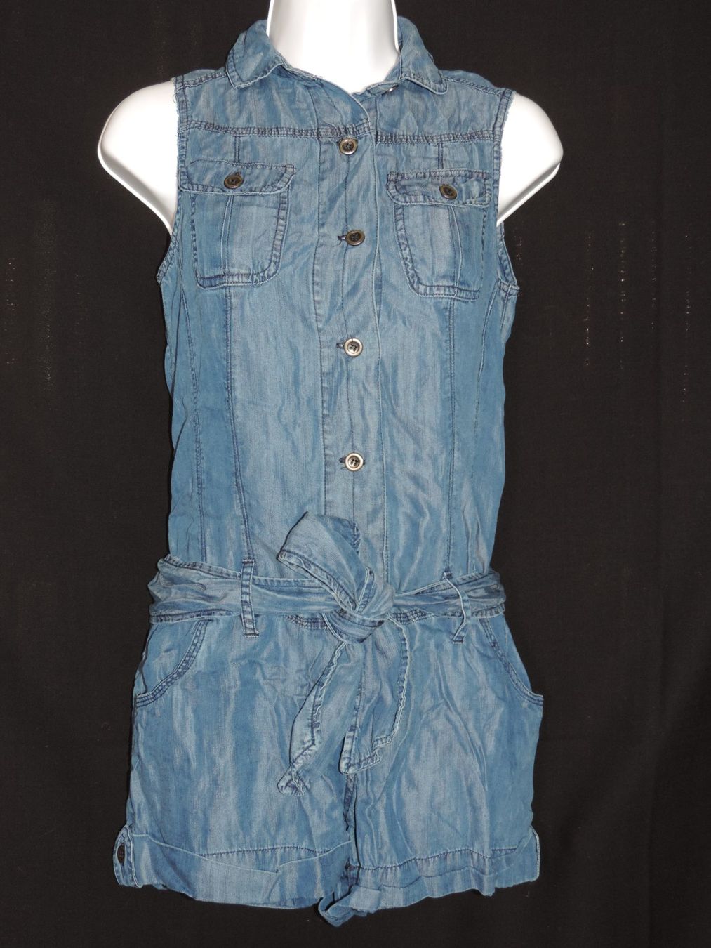 Tute: jumpsuit jeans foncé Camaïeu – Usato da Genève venduto da Axelle333 1