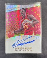 Dominique Wilkins 2017–18 Panini Revolution ONCARD Autograph