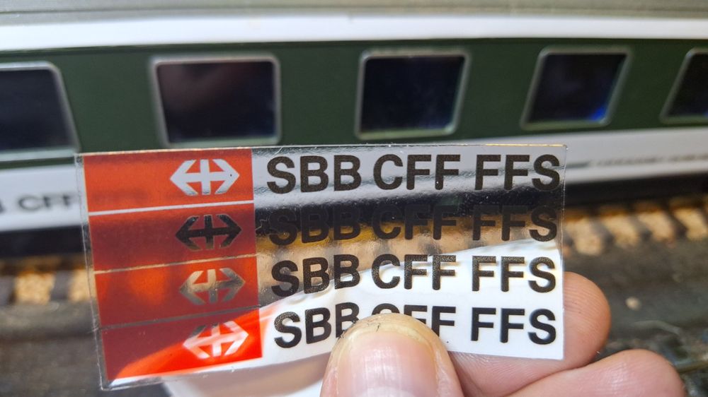 Aufkleber SBB Spur null, 16 logo (Neu (gemäss Beschreibung)) in ...