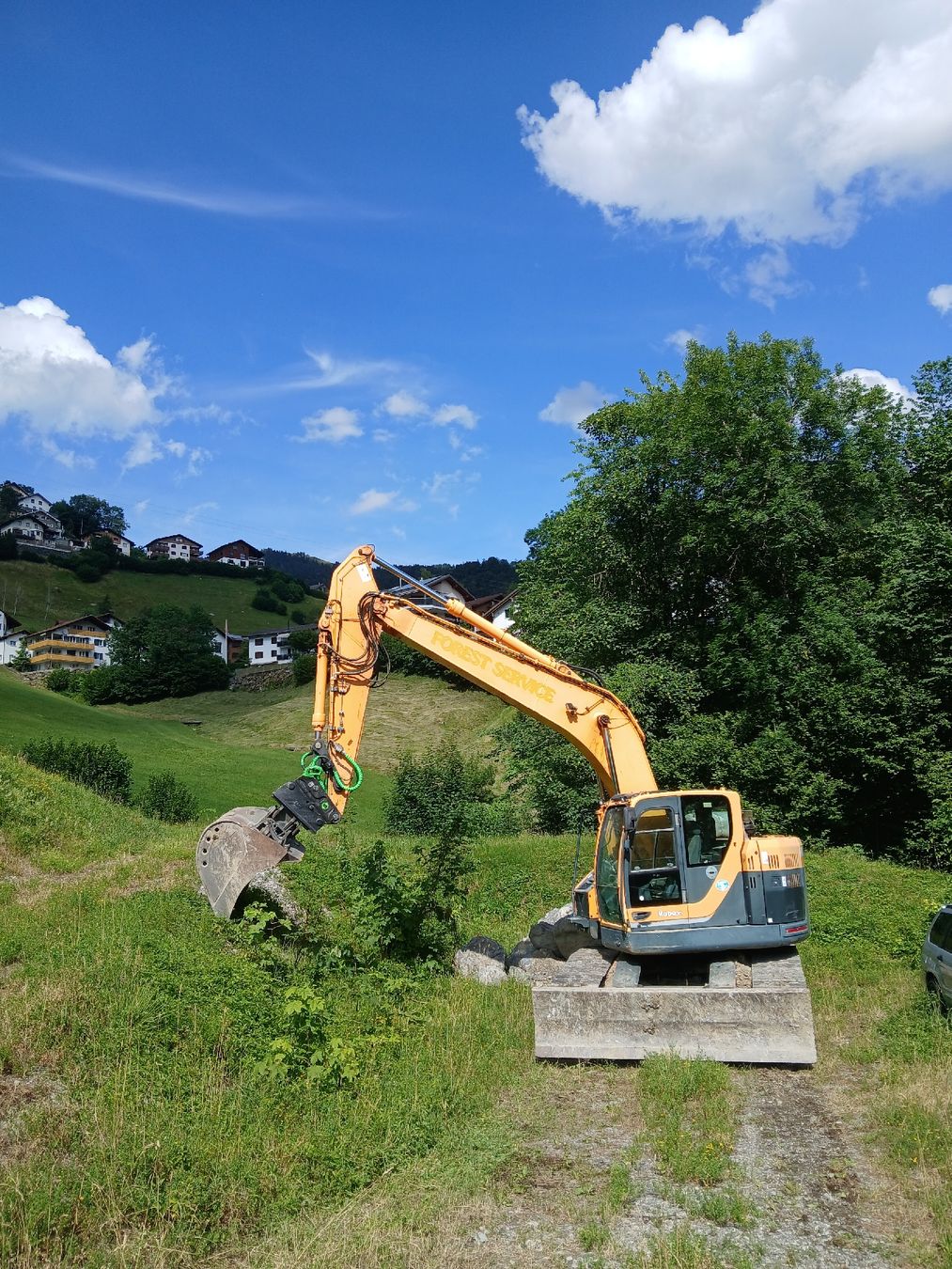 Hyundai Escavatori: Bagger Hyundai 235 LCR -9 – Usato da Illgau venduto da Fish91
