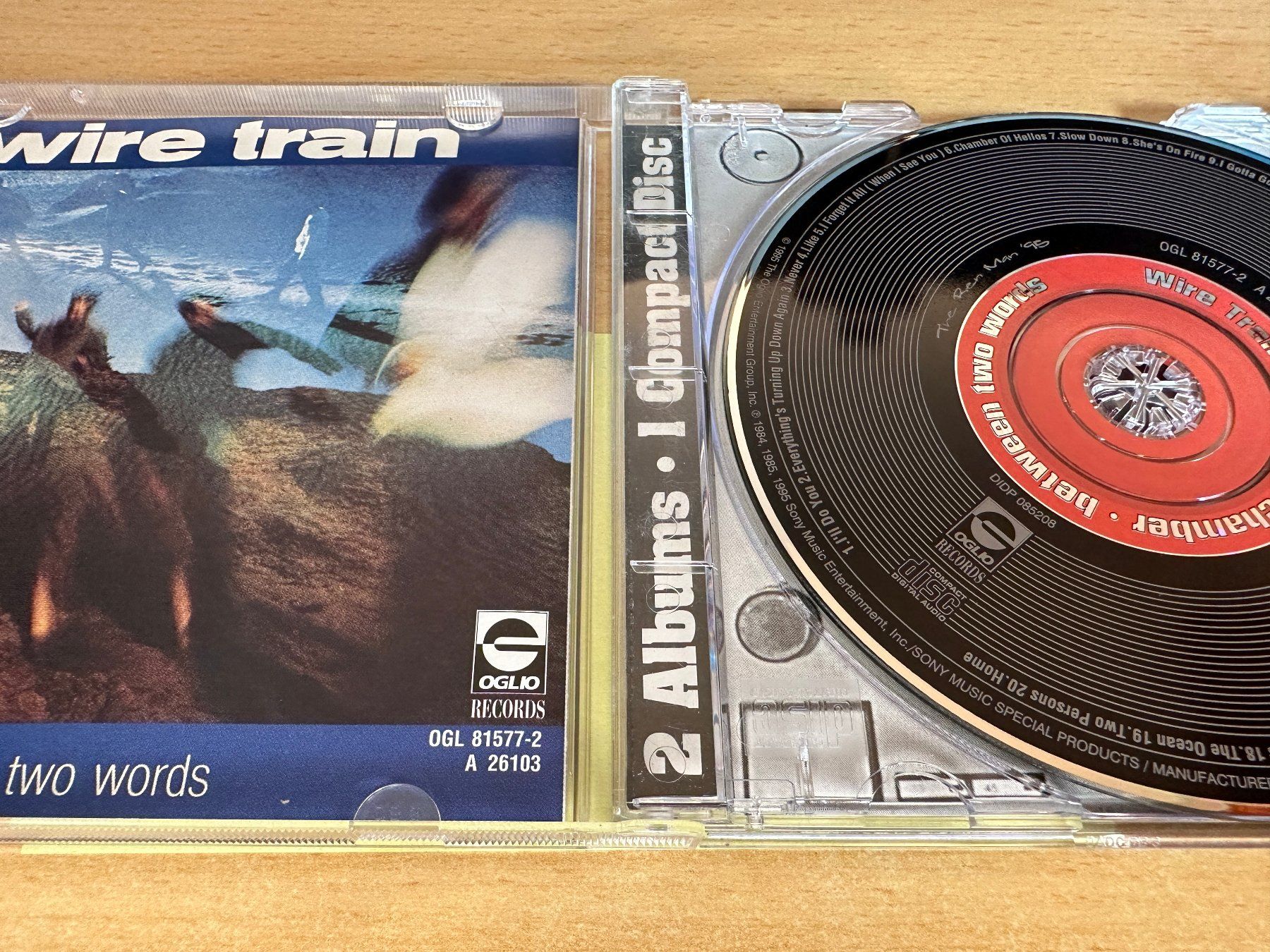 CDs: Wire Train – In A Chamber / Between Two Words – Gebraucht aus Rikon im Tösstal von Alpenmutz 2