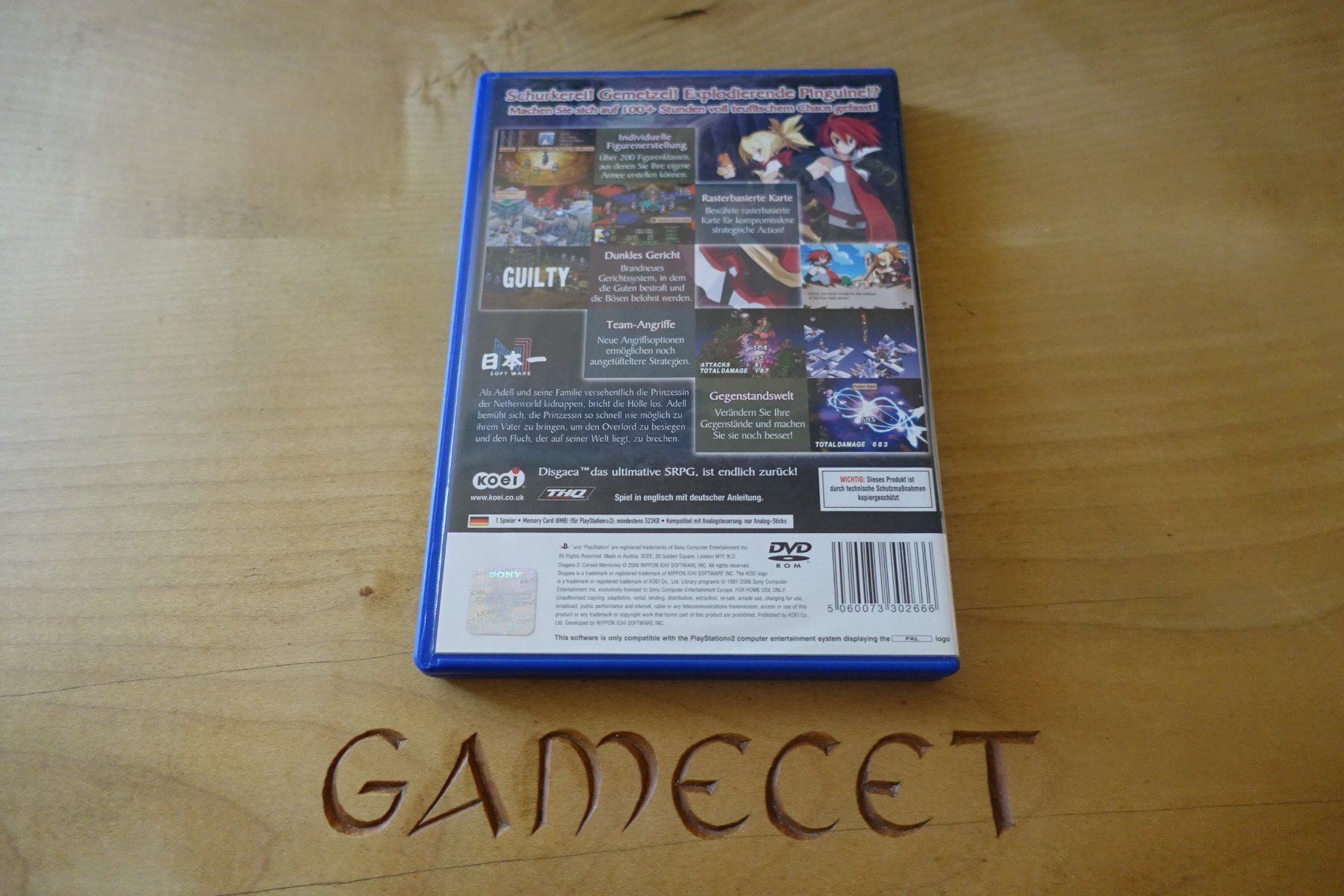 Sony Giochi: Disgaea 2: Cursed Memories – Usato da Steinach venduto da Gamecet 2