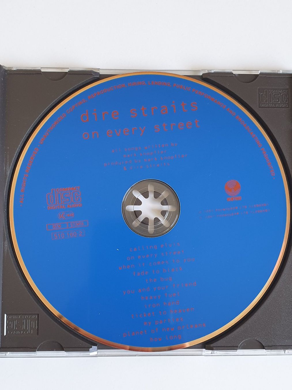 CD: CD "On every Street" von Dire Straits – Usato da Uster venduto da Andreas7 2
