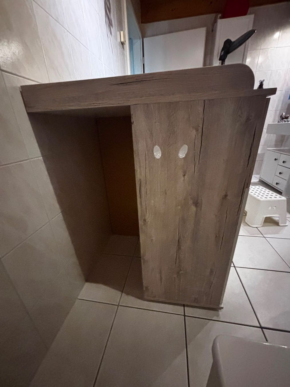 Tables à langer & accessoires: Wickelkommode / Kommode in Eichenoptik mit Wickelaufsatz – D'occasion à Diegten par SchatzkisteBL 3