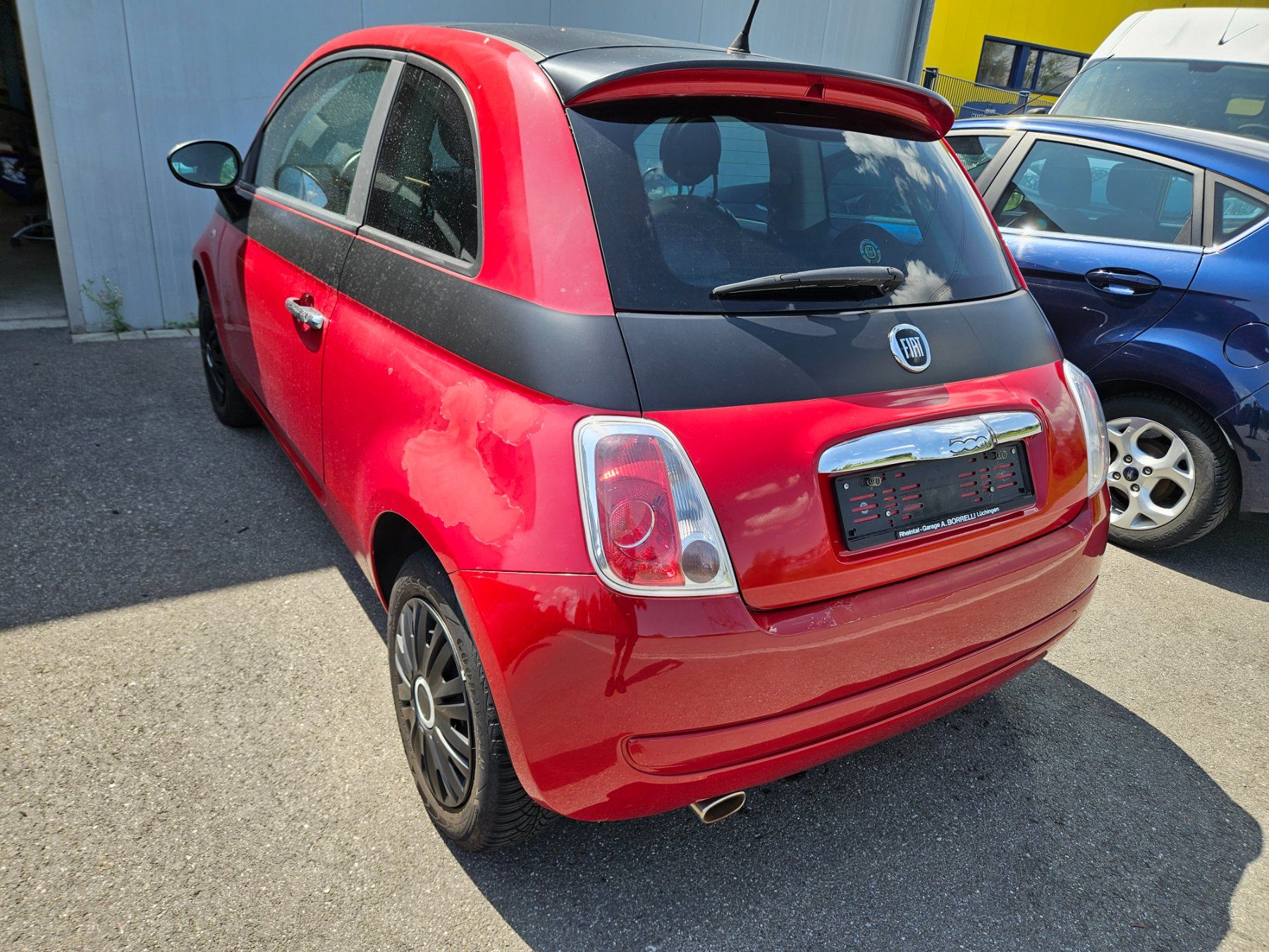 Fiat Autos: Fiat 500 1.4 16V – Defekt aus Montlingen von Fitz46 1