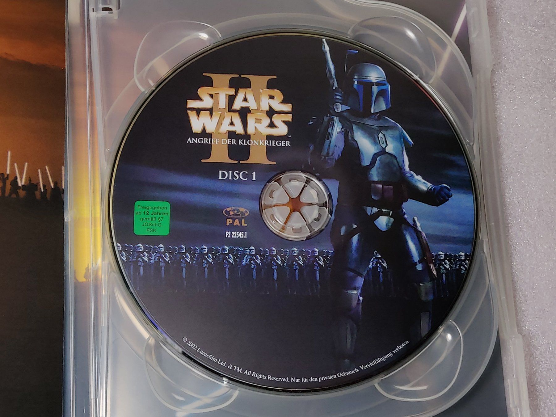 Alle DVDs: Star Wars II / Angriff der Klonkrieger / 2 DVD – Gebraucht aus Zollikofen von Blackie 2