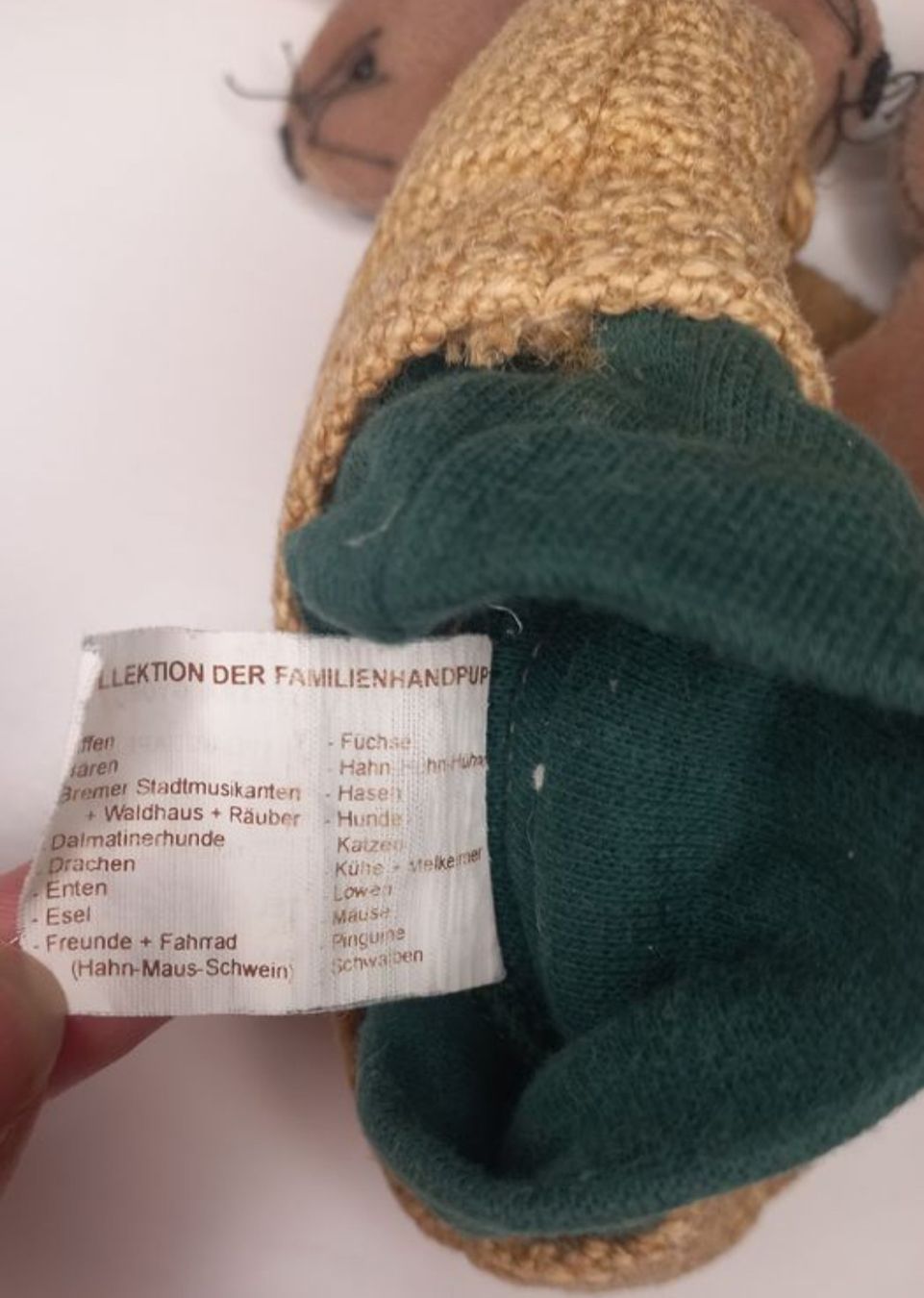 Giocattoli: Hasen im Korb - Handpuppe - Ungarn – Usato da Wangen b. Olten venduto da SecondStory4u 4