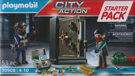 PLAYMOBIL  CITY ACTION 70908 STARTER PACK  LADRO E CASSAFORT