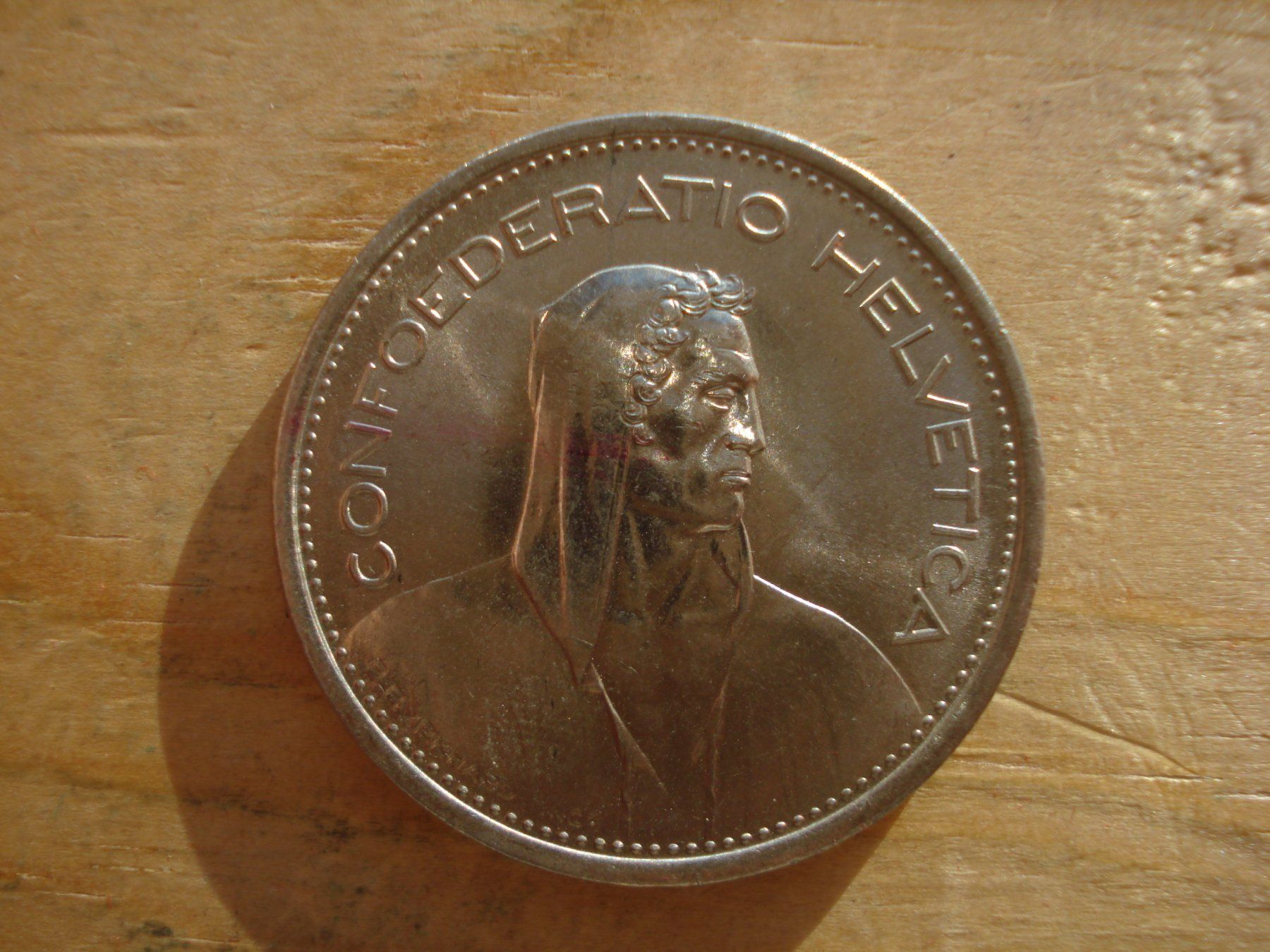 Tutti le monete: (S) 5 Franken 1968 STGL – Usato da Erlach venduto da Net-Coins 1