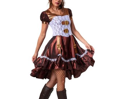 Frauenkostüm Steampunk Lady Grösse M