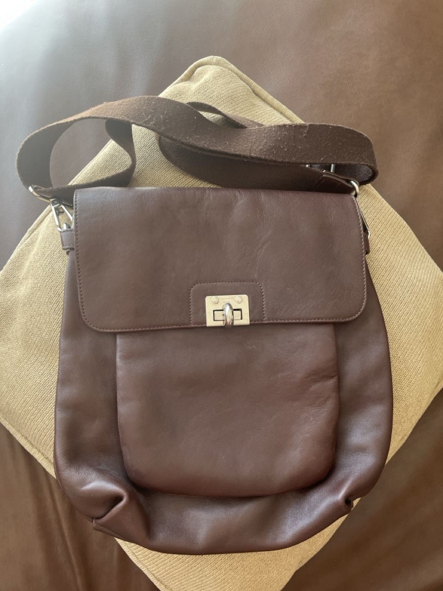 Mandarina Duck Borse: Mandarina Duck Ledertasche, braun – Usato da Uetikon am See venduto da erz13
