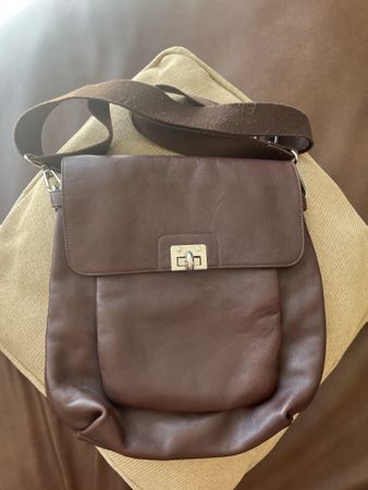 Mandarina Duck Ledertasche, braun