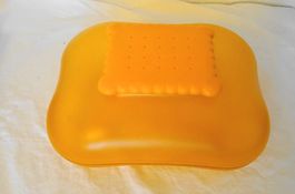 Alessi Mary Biscuit Keksdose, Guetzlidose mit Deckel, orange