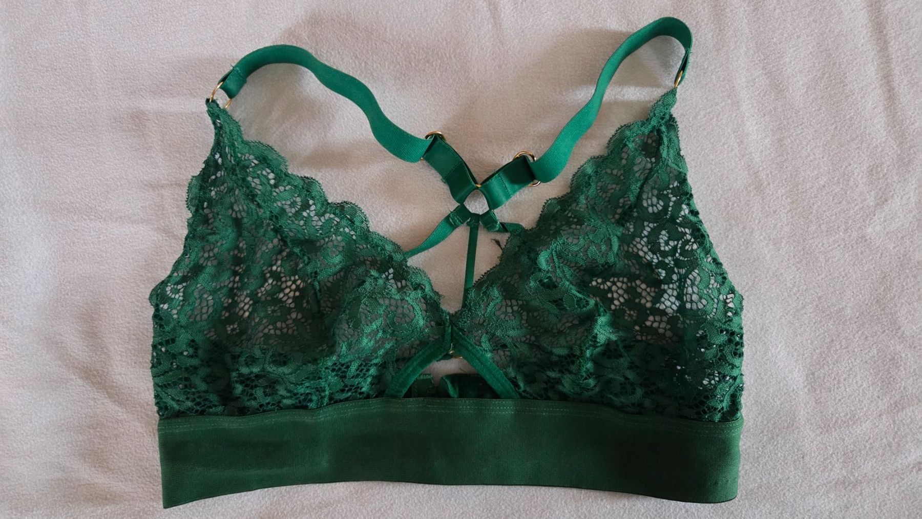 Altra biancheria intima: Spitzen Bralette ohne Bügel L – Usato da Weggis venduto da Leeclipse 1
