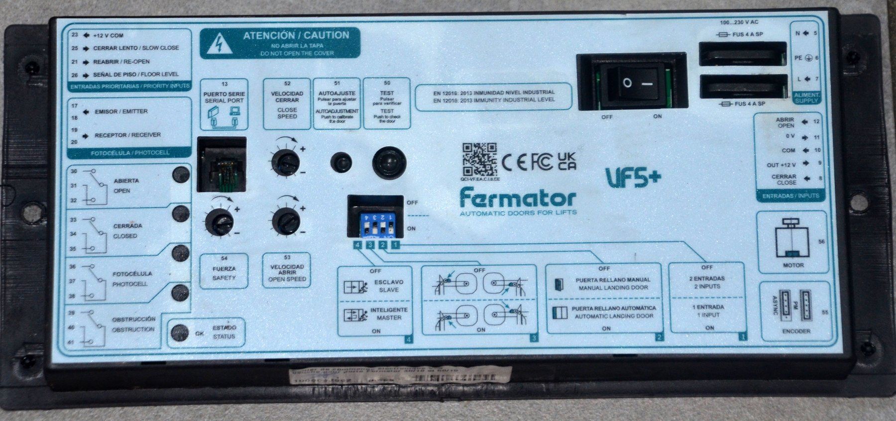 Elektronikbauteile: Fermator VF5+ Türsteuermodul / Module de commande de porte – Gebraucht aus Collonges von arashee