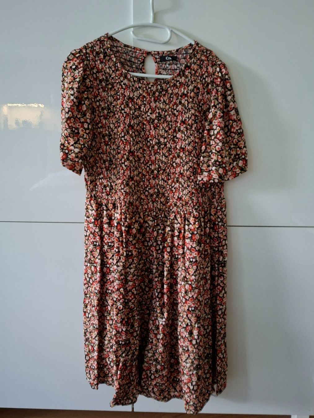Vestiti: Gesmoktes Blumenkleid Grösse XL – Nuovo (secondo la descrizione) da Schliern b. Köniz venduto da Lanka02