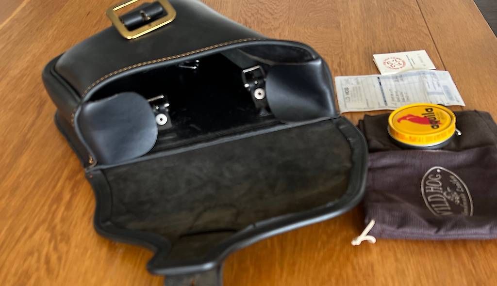 Chopper: neue Harley Softail Leder Street bag – Gebraucht aus Meilen von Inie 3