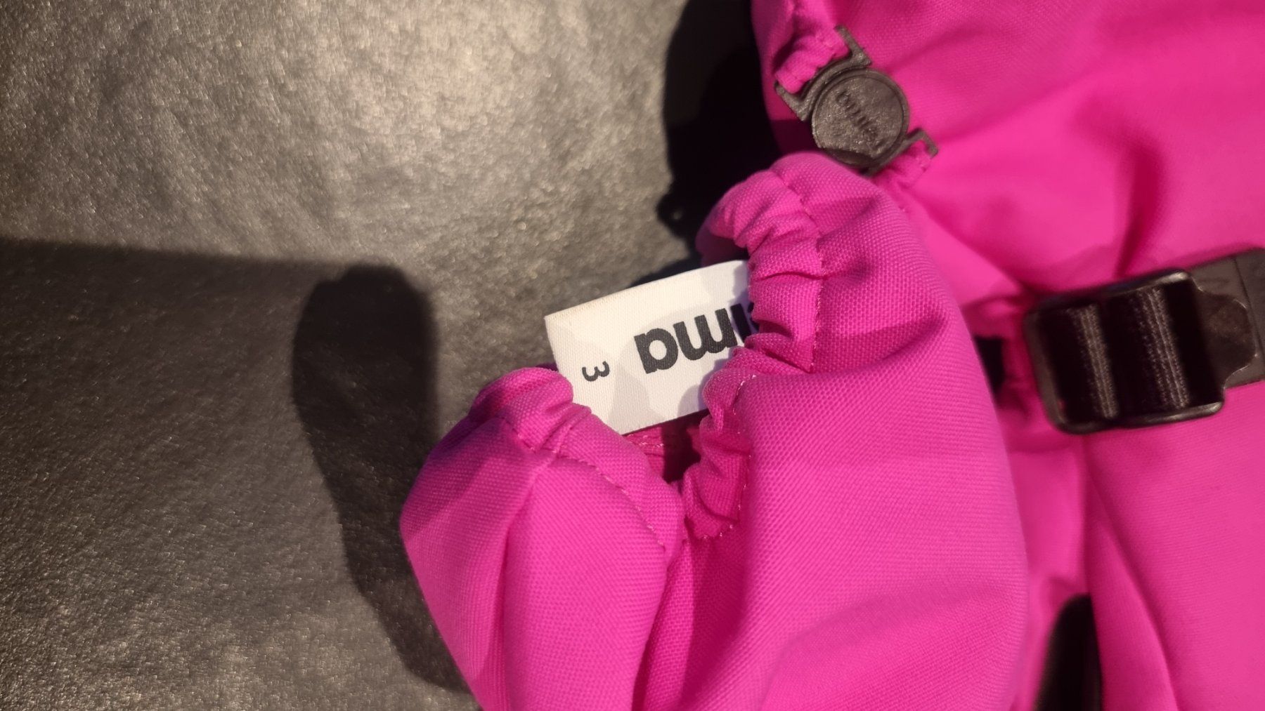 Reima Guanti: Reima Tec Fäustlinge Gr. 3, pink – Usato da Buttikon SZ venduto da Limo180 1