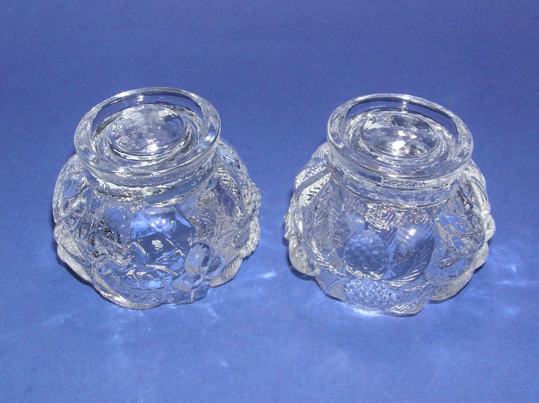 Portacandele: 2 GLAS TEELICHTER – Usato da Grenchen venduto da country59 3
