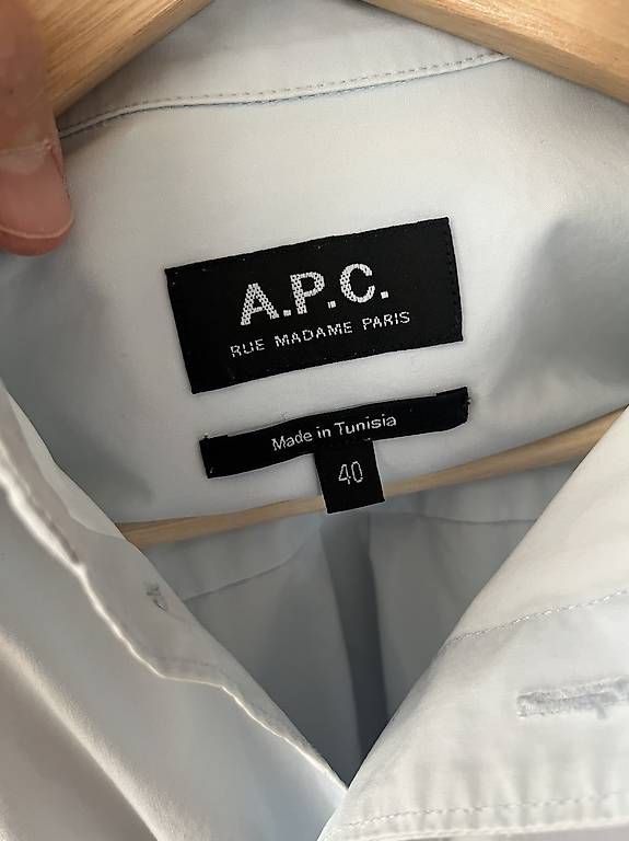 Camicette: Chemise APC 100% coton taille 40 – Usato da Fully venduto da debo87 1