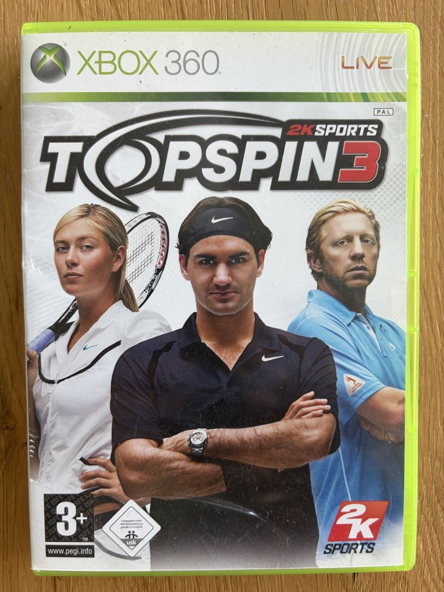 Jeux: XBOX 360 Spiel Topspin 3 – D'occasion à Mettmenstetten par Swordfish