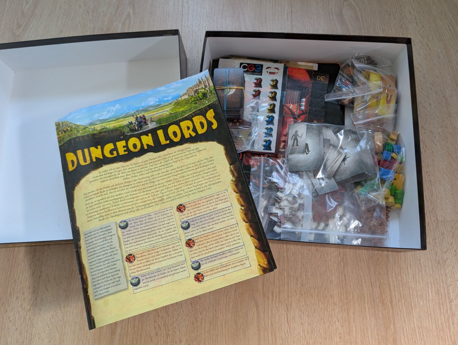 Giochi: Brettspiel Dungeon Lords - Deutsch - sehr guter Zustand – Usato da Felben-Wellhausen venduto da Phattpat 2